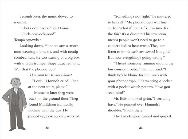 The Timekeepers: Eiffel Tower Emergency US - Hardback