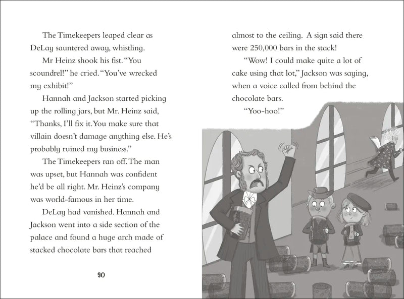 The Timekeepers: Eiffel Tower Emergency US - Hardback