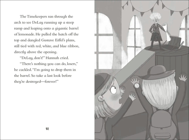 The Timekeepers: Eiffel Tower Emergency US - Hardback