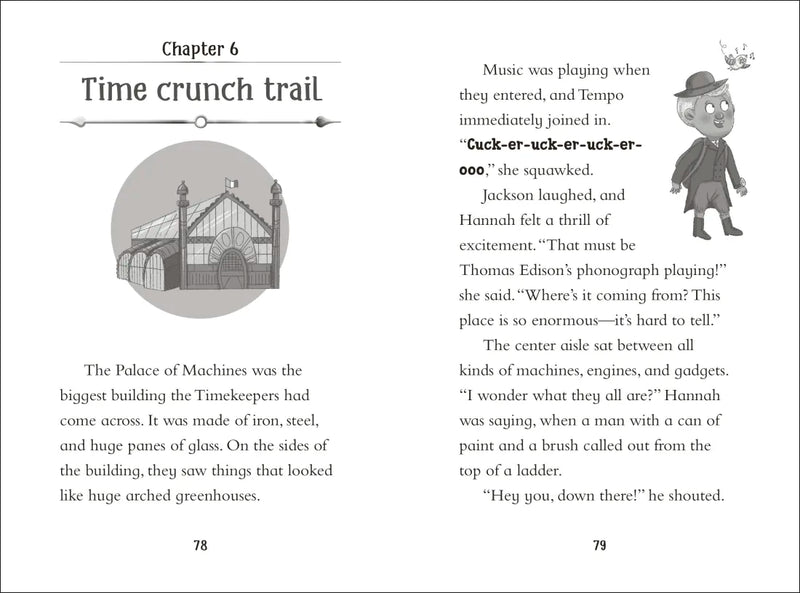 The Timekeepers: Eiffel Tower Emergency US - Hardback