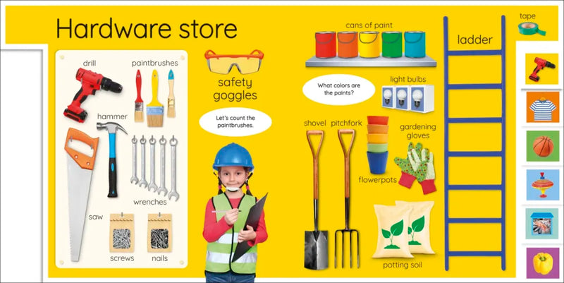 My First Let's Shop! What Shall We Buy? US - Board book