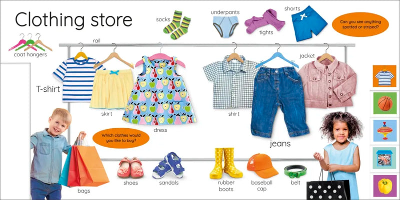 My First Let's Shop! What Shall We Buy? US - Board book