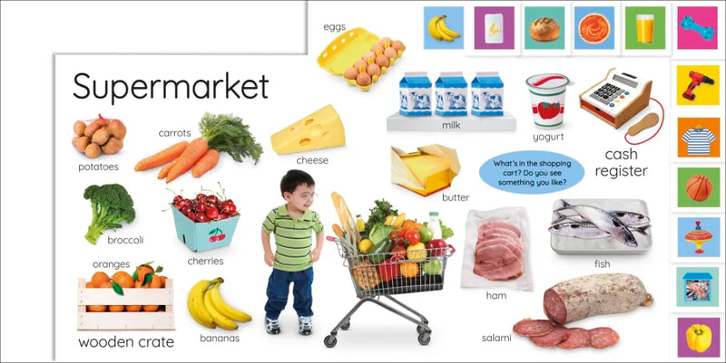 My First Let's Shop! What Shall We Buy? US - Board book