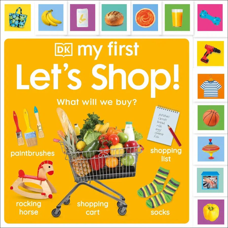 My First Let's Shop! What Shall We Buy?-Children’s picture books-買書書 BuyBookBook