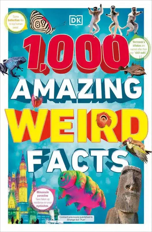 1,000 Amazing Weird Facts-Children’s / Teenage general interest: Science and technology-買書書 BuyBookBook