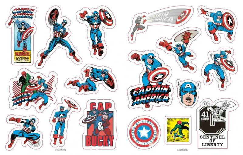 Marvel Sticker Anthology US - Hardback