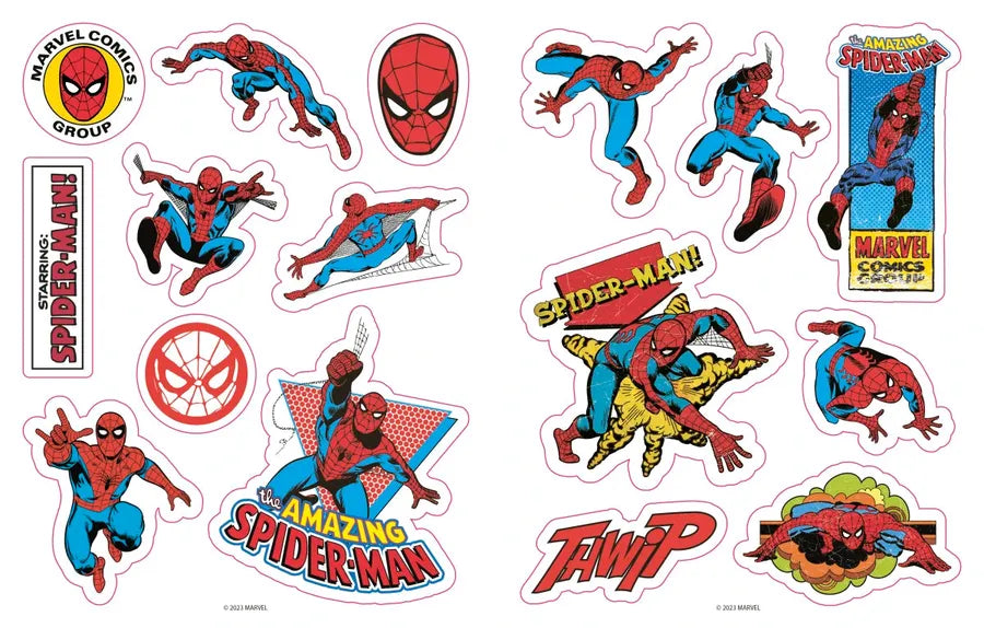 Marvel Sticker Anthology US - Hardback
