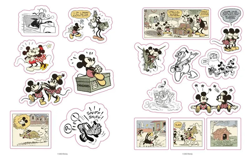 The Disney Sticker Anthology US - Hardback
