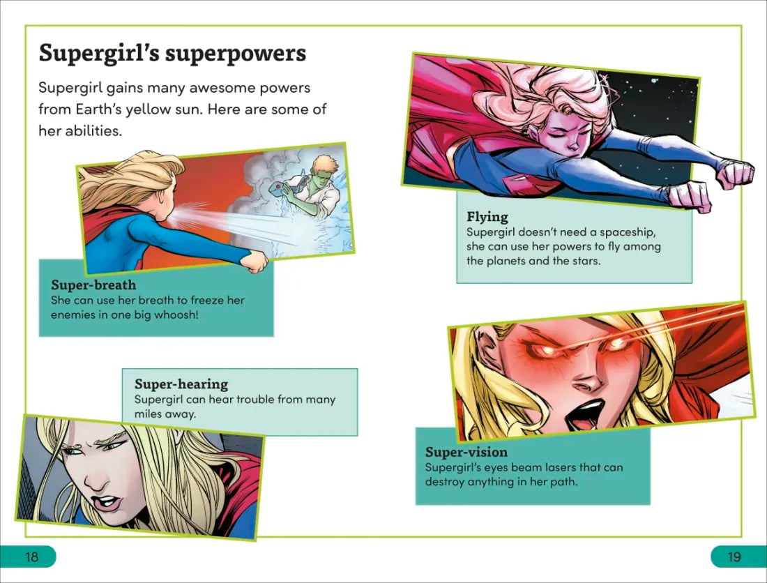 DK Super Readers Level 3 DC Supergirl Girl of Steel US - Hardback