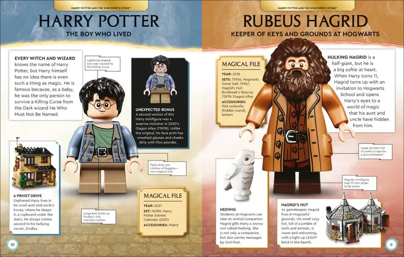 LEGO Harry Potter Character Encyclopedia New Edition US - Multiple-component retail product