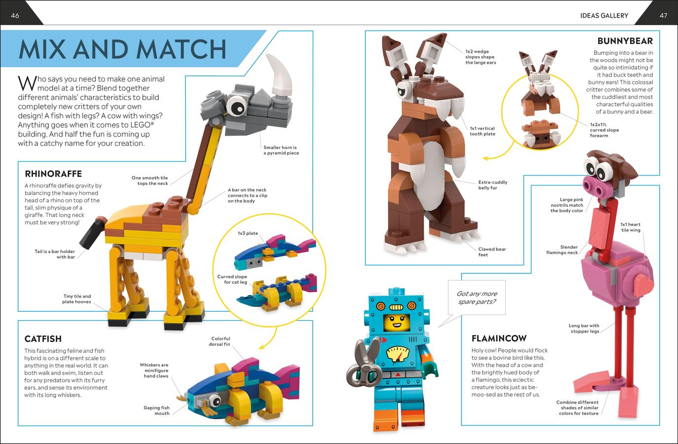 How to Build LEGO Animals US - Hardback