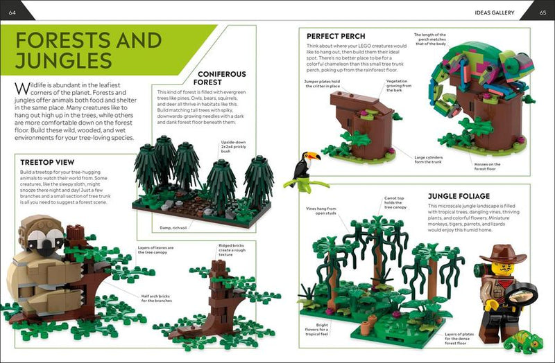 How to Build LEGO Animals US - Hardback