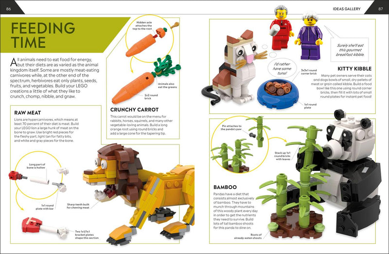 How to Build LEGO Animals US - Hardback