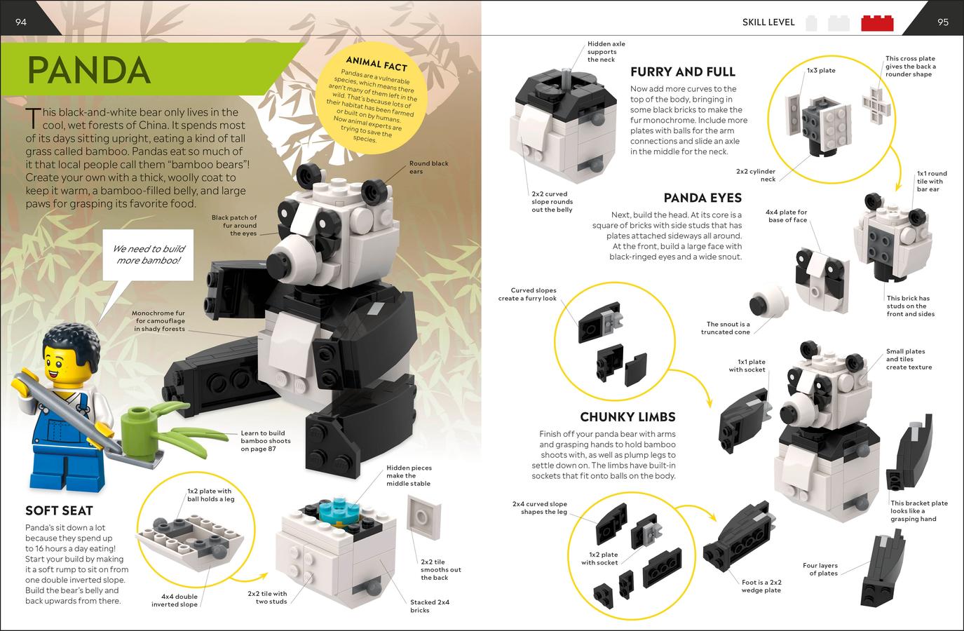 How to Build LEGO Animals US - Hardback