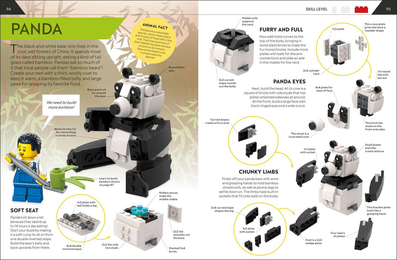 How to Build LEGO Animals US - Hardback