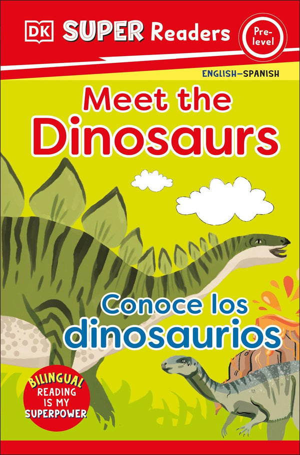 DK Super Readers Pre-Level Bilingual Meet the Dinosaurs – Conoce los dinosaurios-Children’s Educational: Language/ literature/ literacy-買書書 BuyBookBook