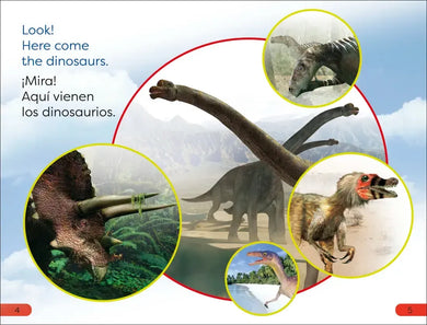 DK Super Readers Pre-Level English-Spanish Bilingual Meet the Dinosaurs â€“ Conoce los dinosaurios US - Paperback / softback