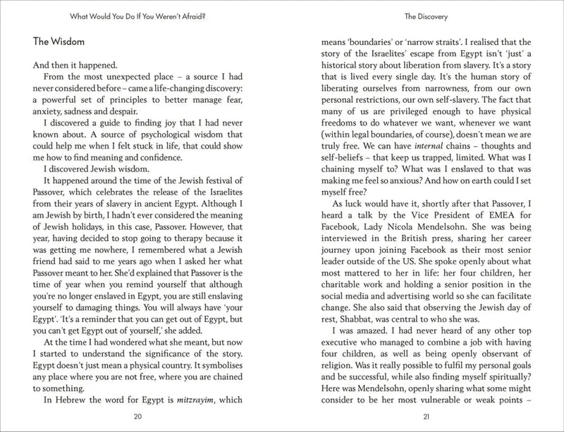 What Would You Do If You Weren't Afraid? US - Paperback / softback