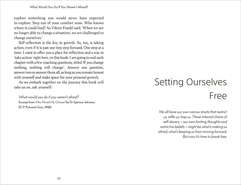 What Would You Do If You Weren't Afraid? US - Paperback / softback