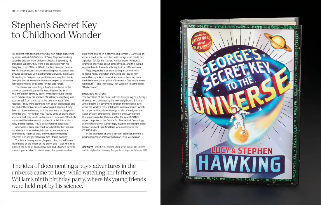 Stephen Hawking Genius at Work US - Hardback