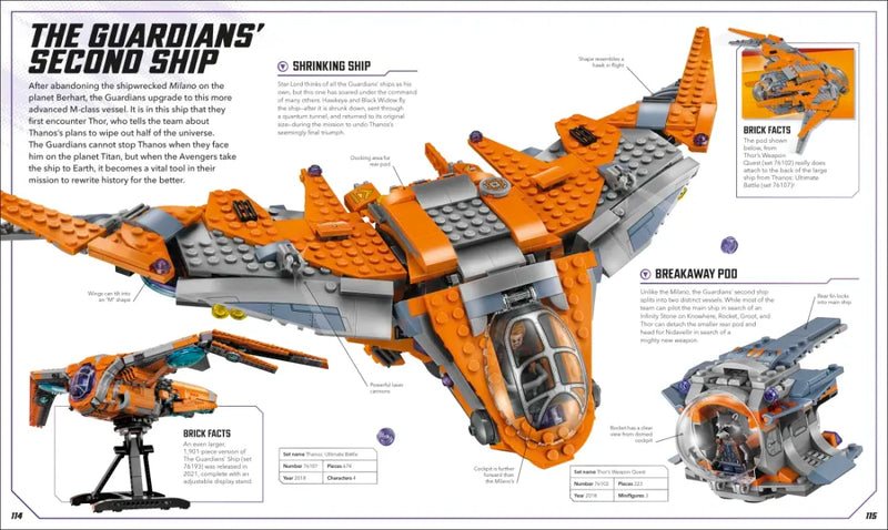 LEGO Marvel Visual Dictionary US - Multiple-component retail product