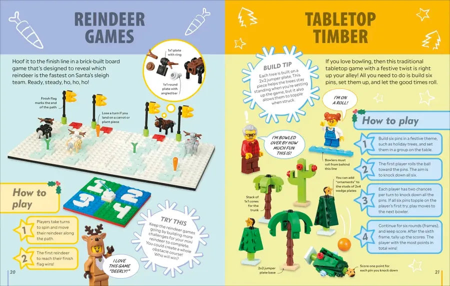 The LEGO Holiday Games Book US - Multiple-component retail product