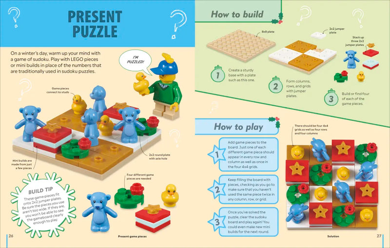 The LEGO Holiday Games Book US - Multiple-component retail product