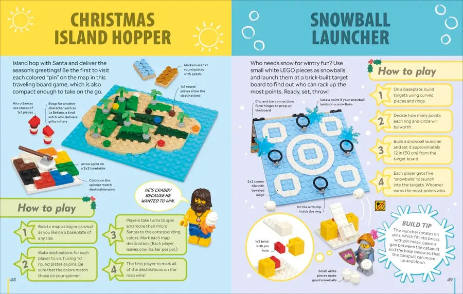 The LEGO Holiday Games Book US - Multiple-component retail product