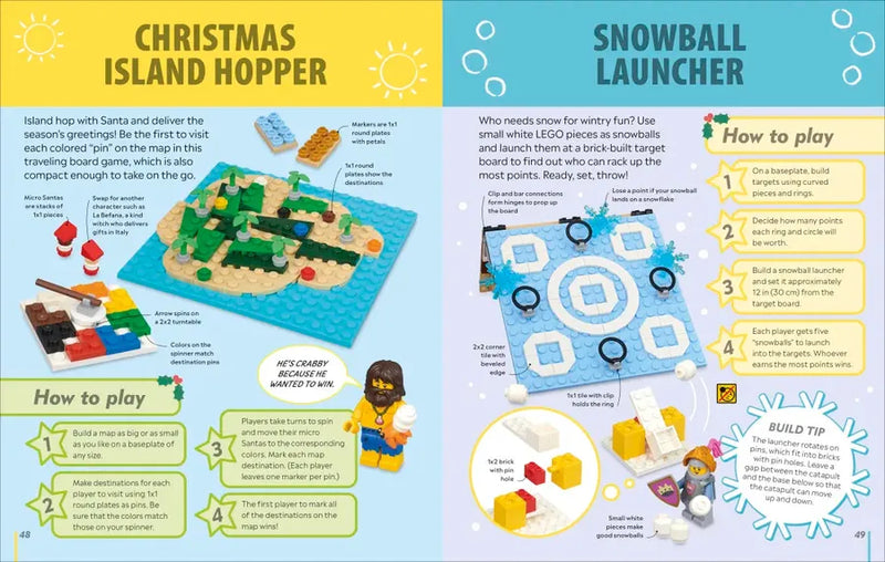 The LEGO Holiday Games Book US - Multiple-component retail product
