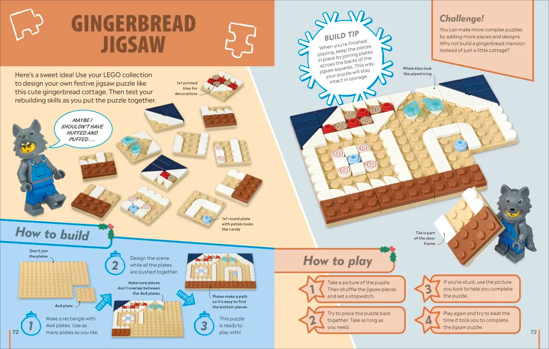 The LEGO Holiday Games Book US - Multiple-component retail product
