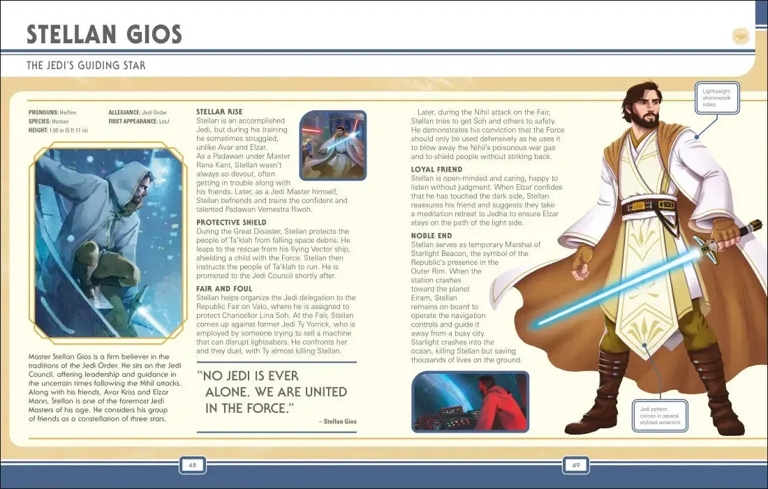 Star Wars The High Republic Character Encyclopedia US - Hardback