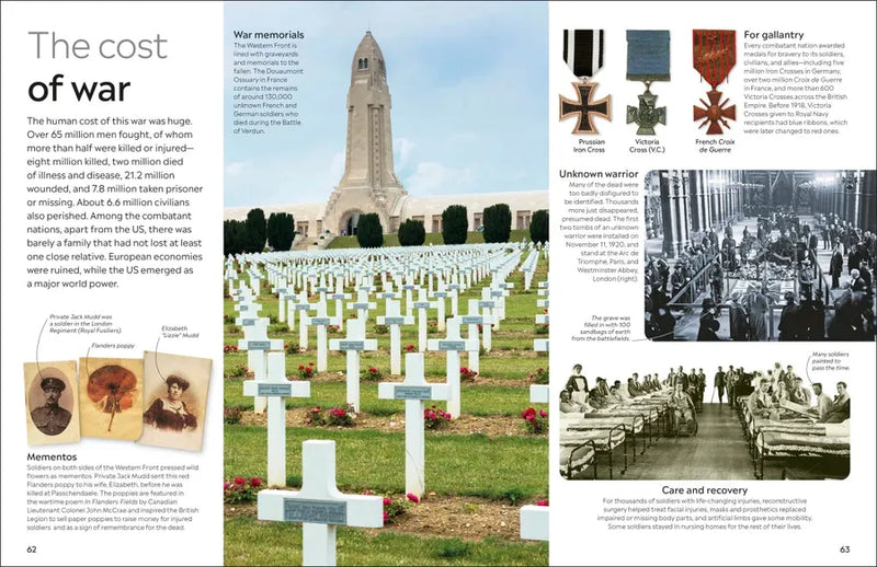 Eyewitness World War I US - Hardback