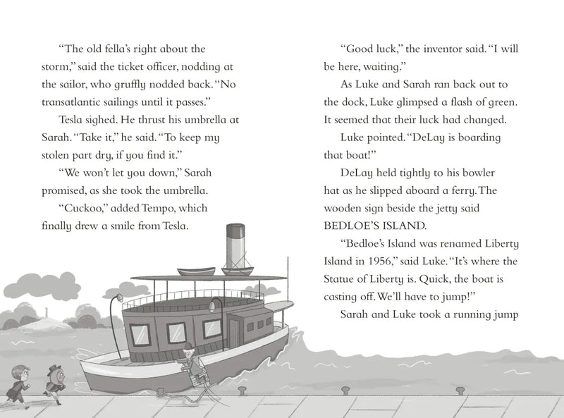 The Timekeepers: The Tesla Trap US - Hardback