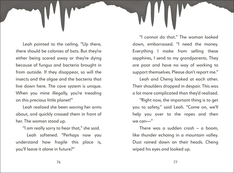 The Secret Explorers and the Cave Crisis US - Paperback / softback