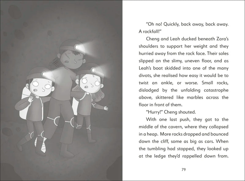 The Secret Explorers and the Cave Crisis US - Paperback / softback