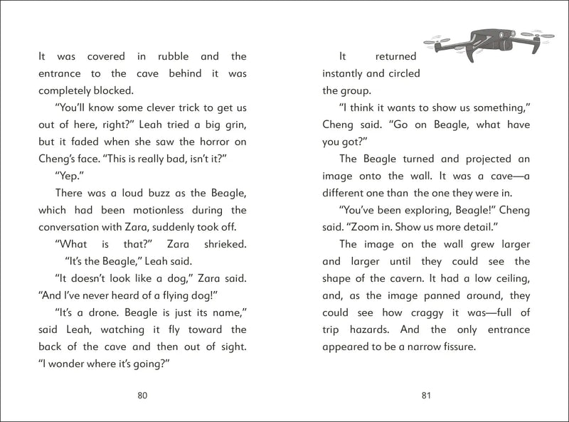 The Secret Explorers and the Cave Crisis US - Paperback / softback