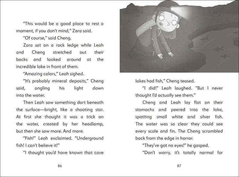 The Secret Explorers and the Cave Crisis US - Paperback / softback