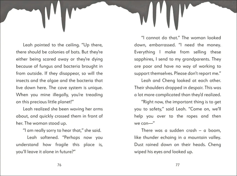 The Secret Explorers and the Cave Crisis US - Hardback