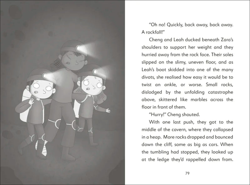 The Secret Explorers and the Cave Crisis US - Hardback