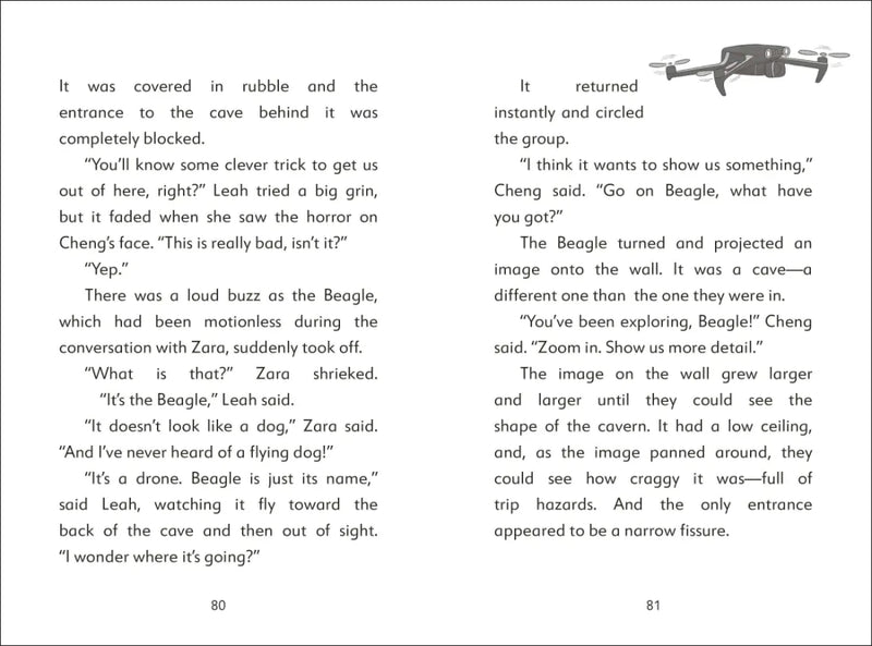 The Secret Explorers and the Cave Crisis US - Hardback