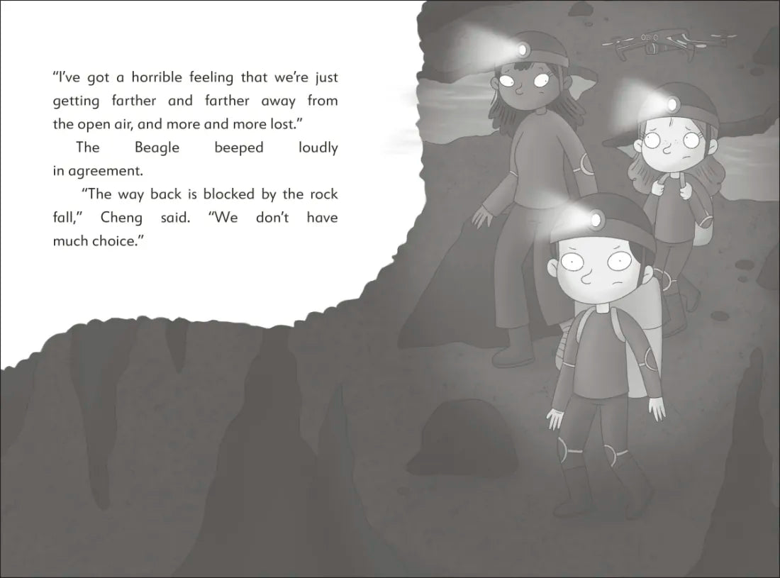 The Secret Explorers and the Cave Crisis US - Hardback