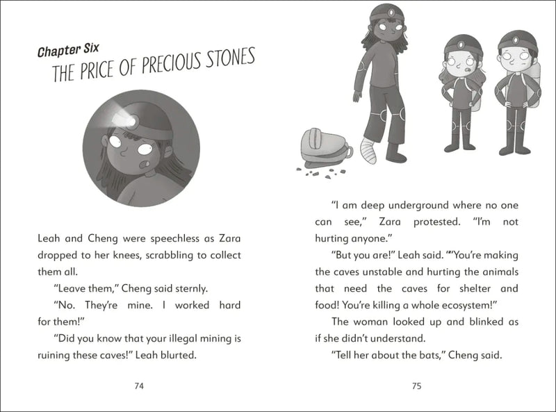 The Secret Explorers and the Cave Crisis US - Hardback