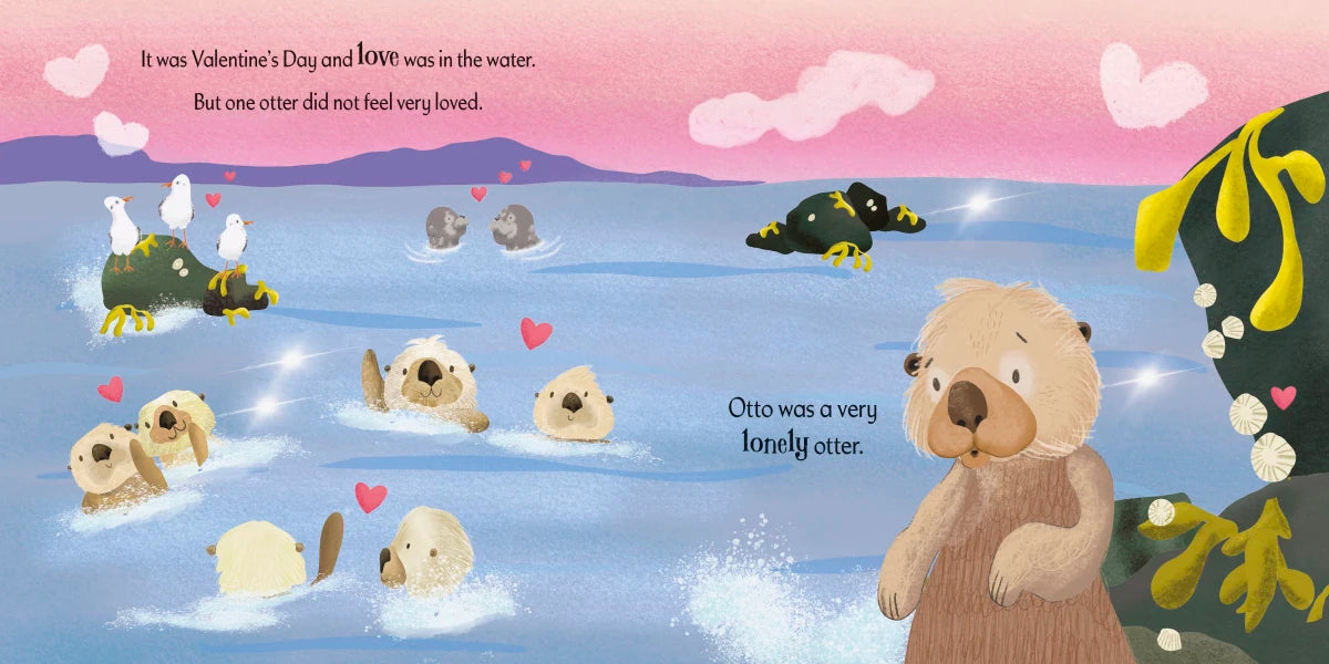 The Lonely Otter US - Board book