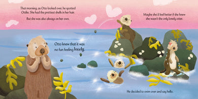 The Lonely Otter US - Board book