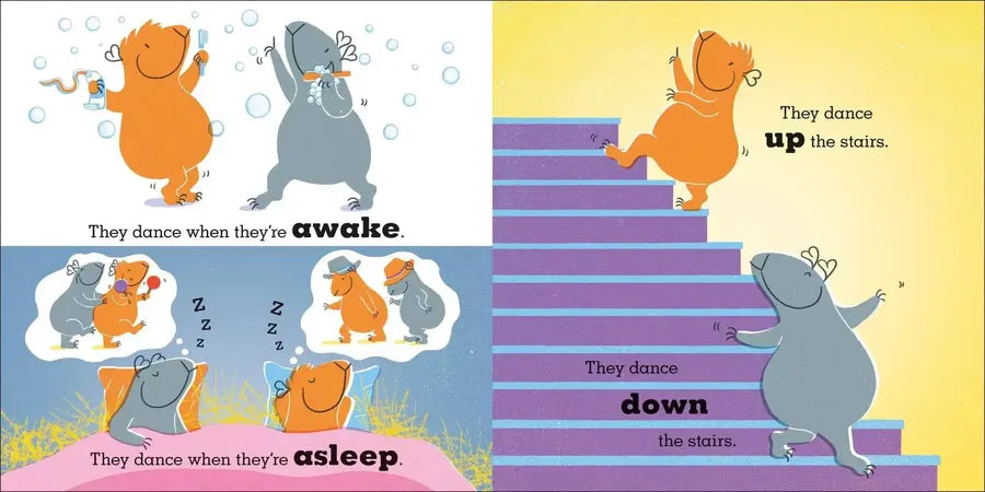 Guinea Pigs Go Dancing US - Board book