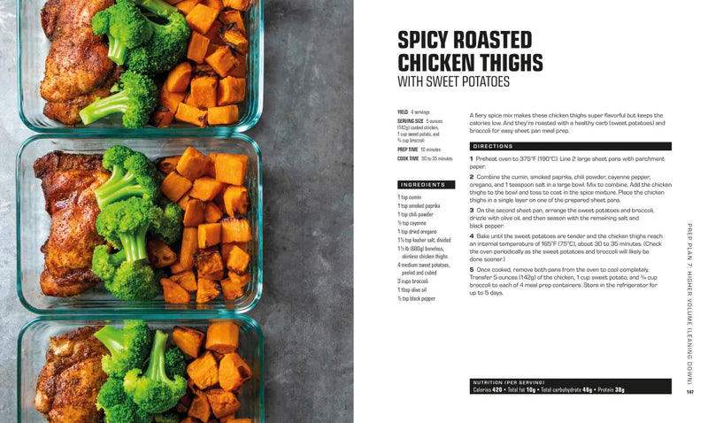 The Bodybuilder's Meal Prep Cookbook US - Paperback / softback