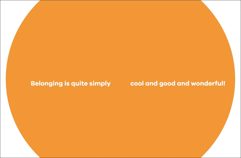 A Kids Book About Belonging US - Hardback