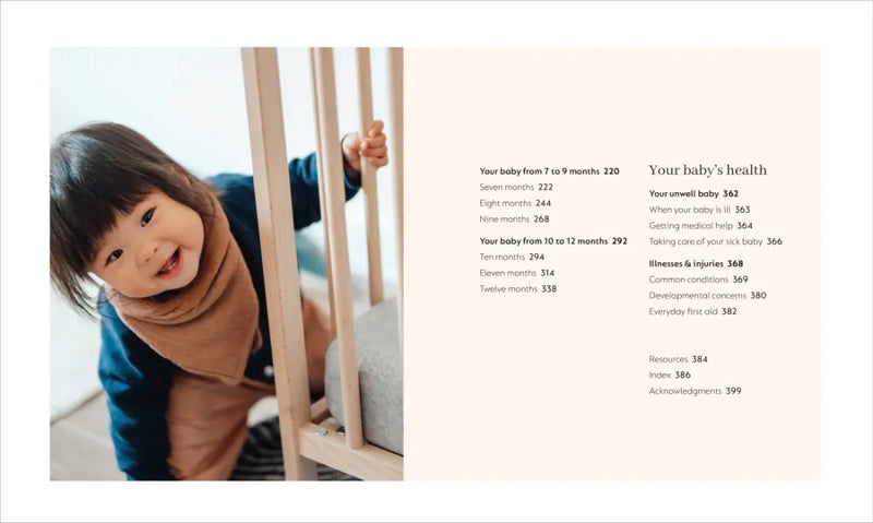 The Month-by-Month Baby Book US - Hardback