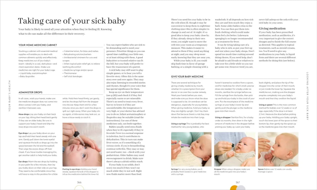 The Month-by-Month Baby Book US - Hardback