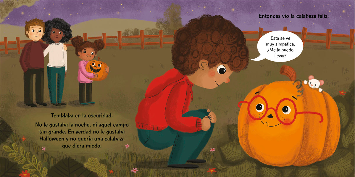 La calabaza feliz (The Happy Pumpkin) interior 2 (ISBN 9780744089165)